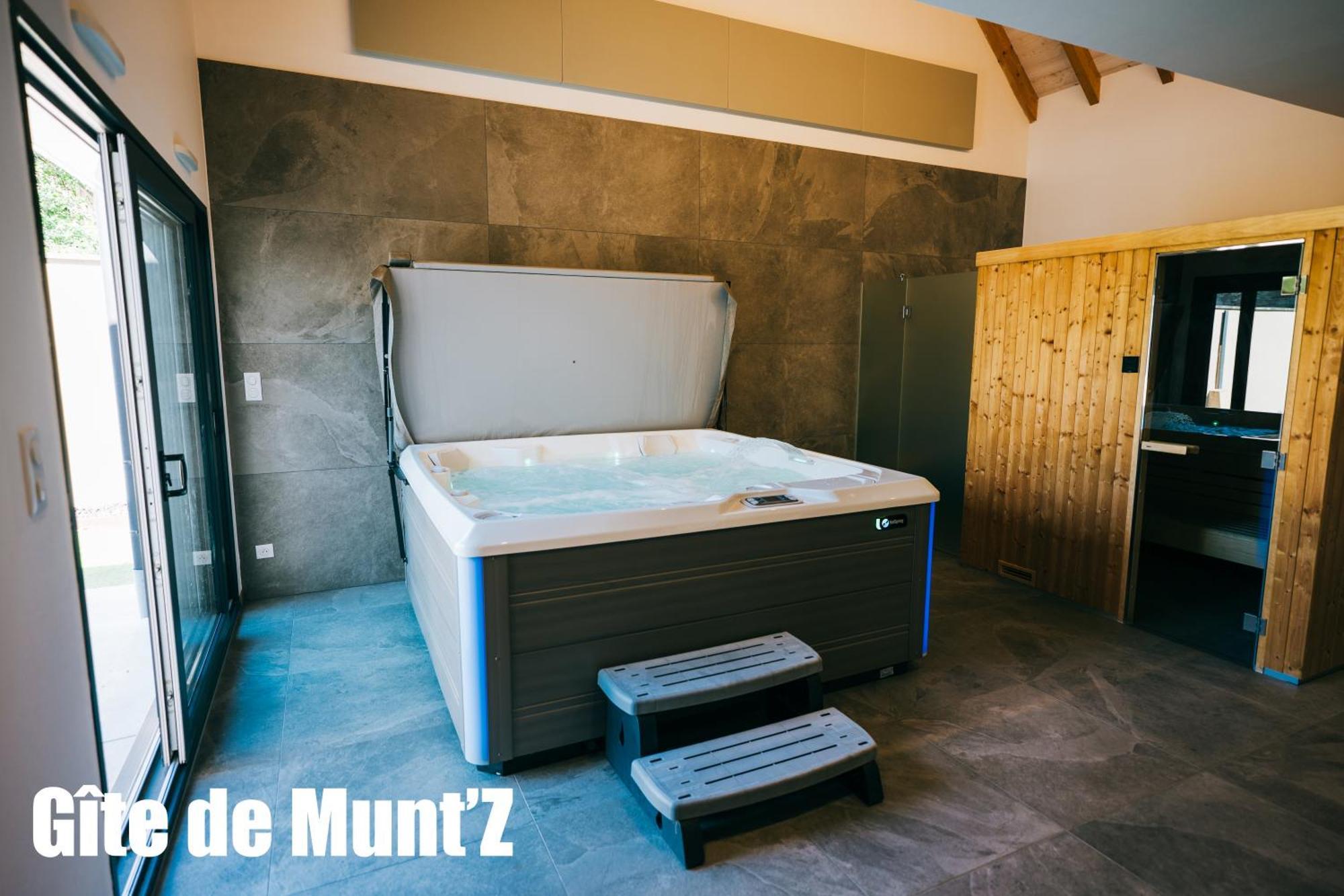 Gite De Munt'Z Spa, Sauna, Piscine, Proche De Colmar Muntzenheim Eksteriør bilde